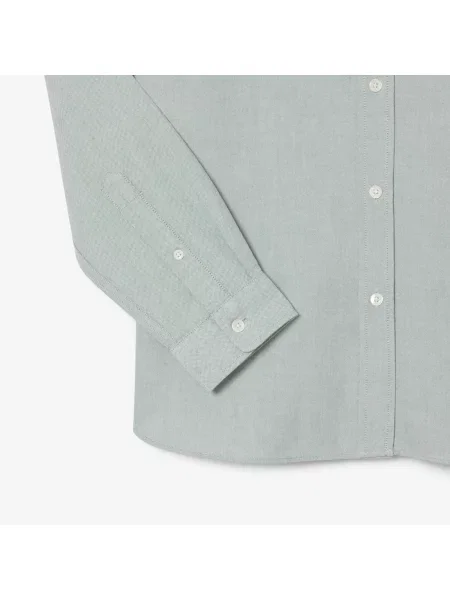 Lacoste Koszula Oxford O Regularnym Kroju biały