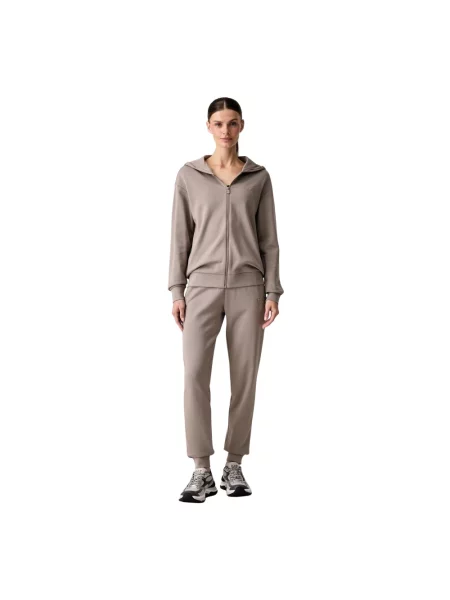 Komplet dresowy Emporio Armani Ea7 brązowy