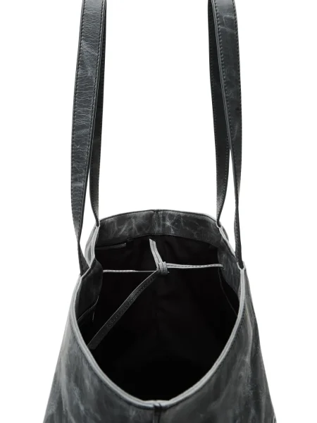Geantă shopper Alexander Wang cu autograf negru