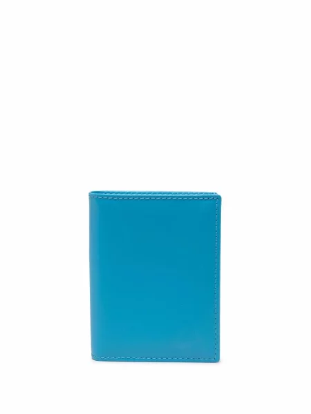 Portofel Comme Des Garçons Wallet din piele albastru