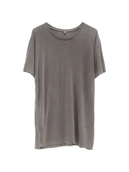 Scurt tricou Baserange cu decolteu rotund gri