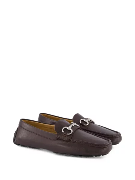 Pantofi loafer Atelier Verdi din piele maro