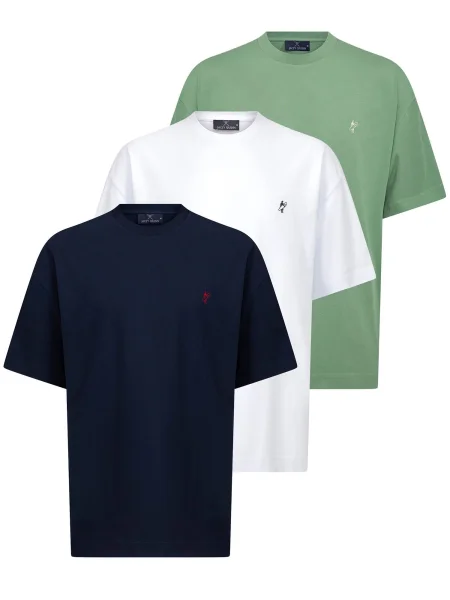 Jacey Quinn Tričko zmiešané farby biela