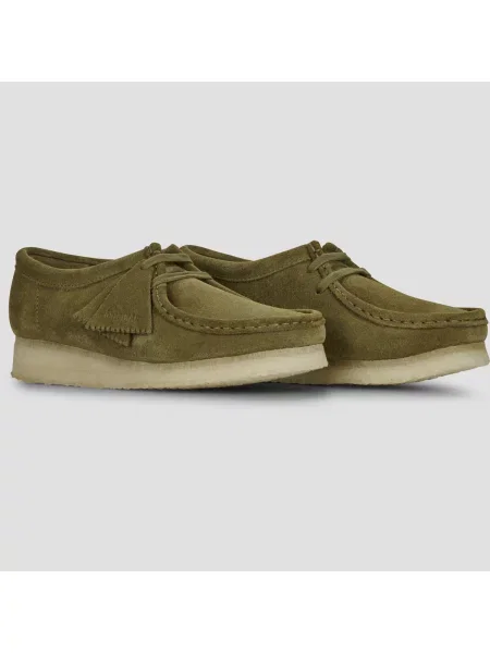 Pantofi Clarks Originals verde