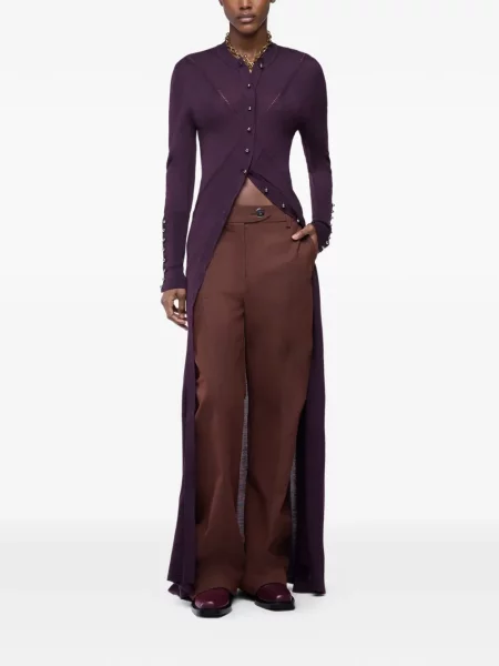 Lung cardigan Rabanne violet
