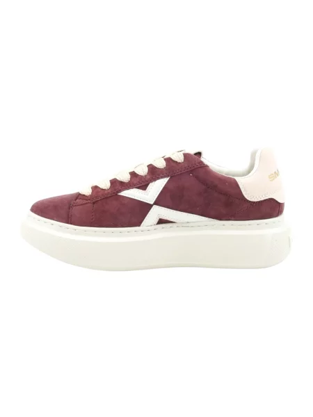 Sneakersy Alexander Smith skórzane czerwone