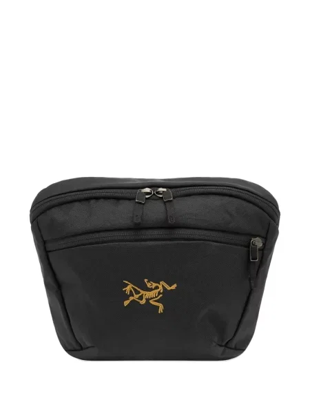 Crossbody torbica Arc'teryx s autogramom crna
