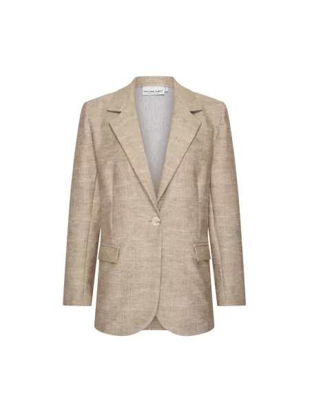 Lniana marynarka Helena Hart beżowa
