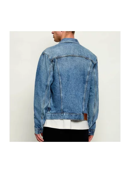 Klasické sako Calvin Klein Jeans modrá