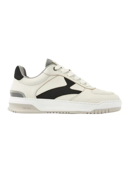 Sneakersy Via Vai skórzane beżowe