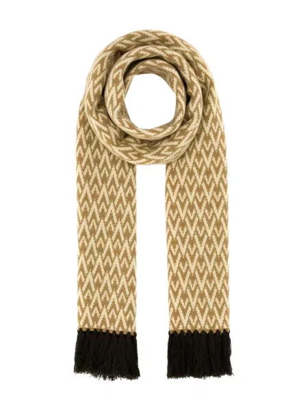 Fular Valentino Garavani cu imprimeu geometric