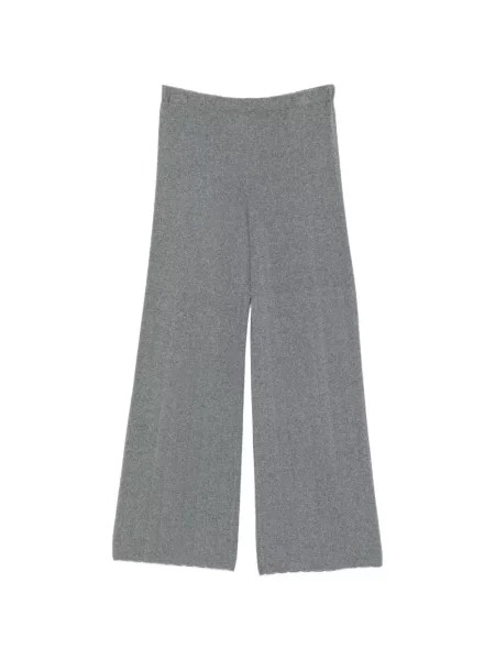 Pantaloni Lisa Yang tricotate gri
