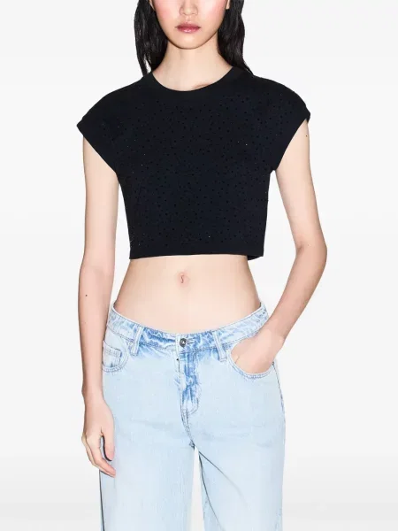 Тениска Armani Exchange черно