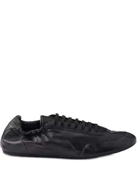 Sneakerși Prada din piele negru