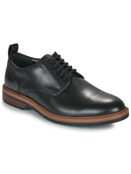 Pantofi Clarks din dantelă negru