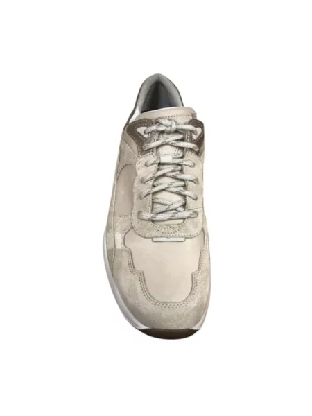 Sneakersy Durea skórzane beżowe