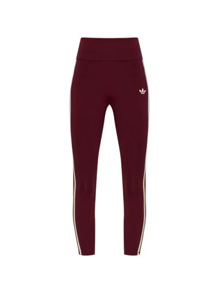 Pantaloni scurți Adidas cu broderie alergare în carouri roșu