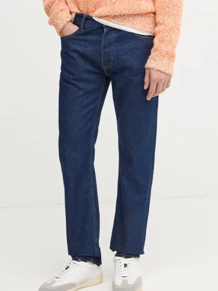 Дънки Pepe Jeans STRAIGHT JEANS BYRON тъмносиньо