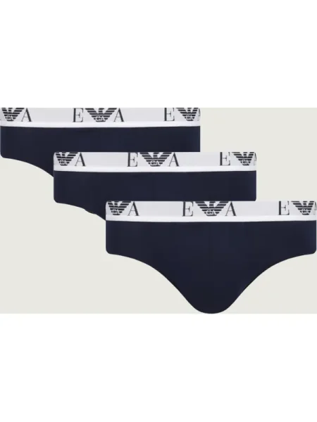 Emporio Armani 3 db-os bugyi szett kék