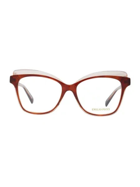 Okulary przeciwsłoneczne Emilio Pucci brązowe