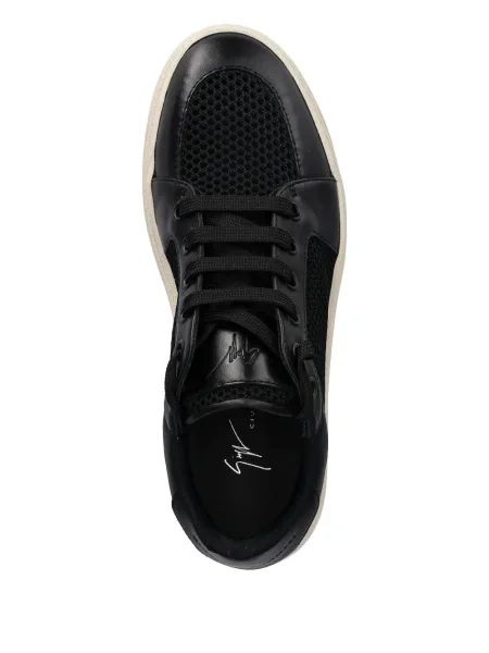 Sneakerși Giuseppe Zanotti plasă negru
