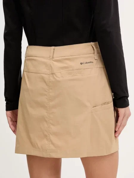 Юбка мини Columbia зеленая