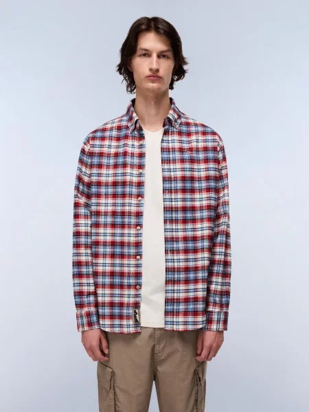 Сорочка Napapijri коричневий