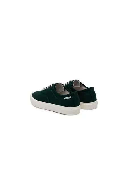 Tommy Hilfiger Tenis superge Th Hi Vulc Low Oxford Twill zelena