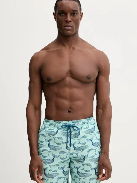 Kratke hlače za kupanje Vilebrequin MOOREA tirkizna