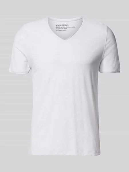 T-shirt z dekoltem w serek Mcneal