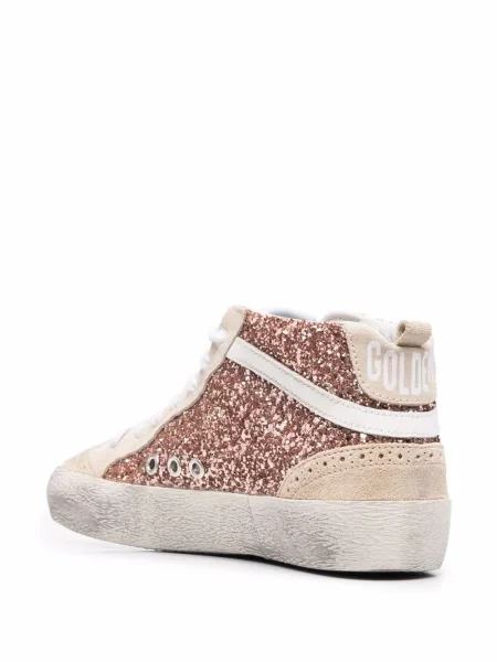 Tenisky Golden Goose Mid Star růžové