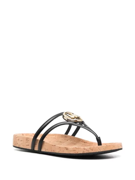 Dirželis skaidrios sandalai Michael Michael Kors juoda