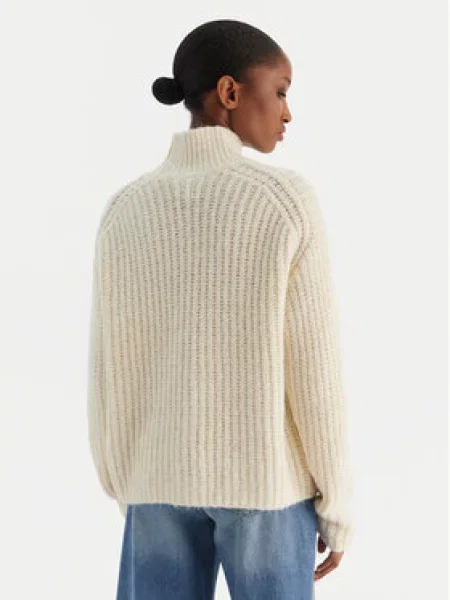 Calvin Klein Jeans Golfas Brushed Wool Ls balta