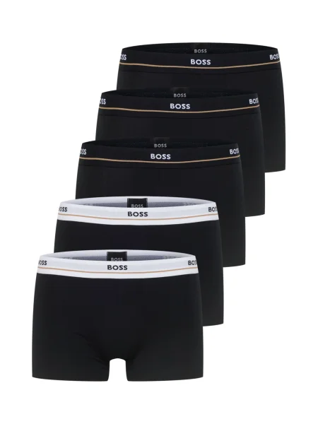 BOSS Orange Boksarice Essential črna bela