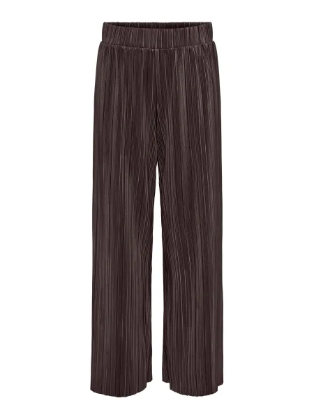 ONLY Kalhoty ONLRavenna tmavě hnědá