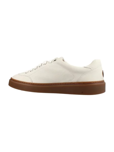 Sneakerși Camper din piele alb