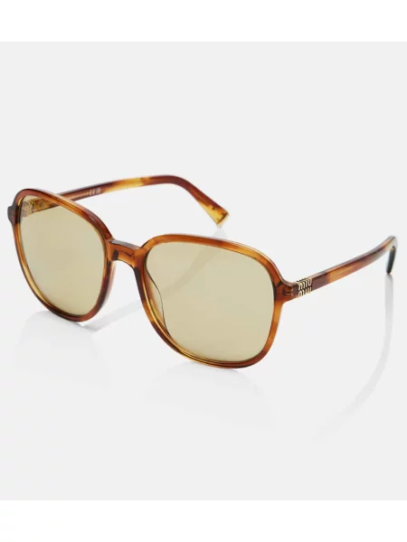 Ochelari de soare Miu Miu maro