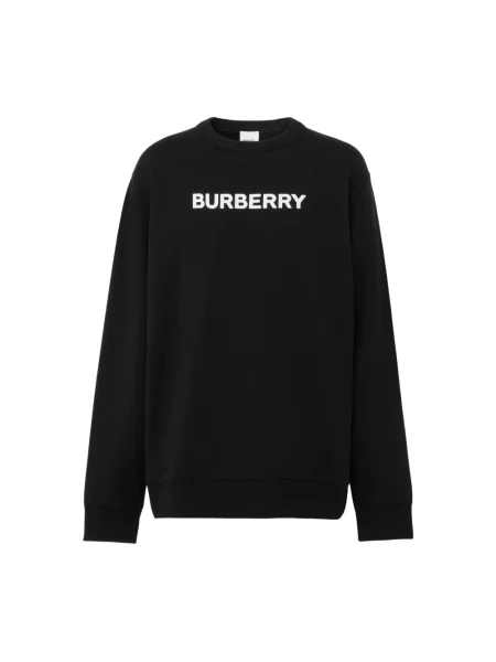 Bluza Burberry z logo czarna