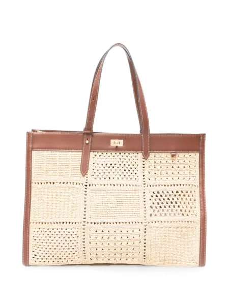 Geantă shopper Anya Hindmarch maro