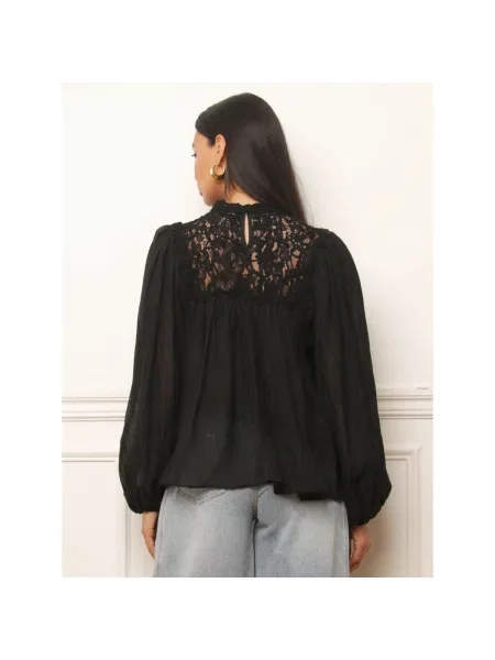 Top La Modeuse crna