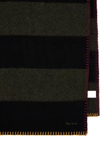 Fular Paul Smith cu dungi verde