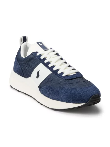 Top Polo Ralph Lauren s čipko modra