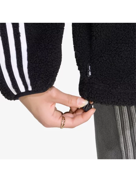 Fleecová bunda Adidas Originals čierna