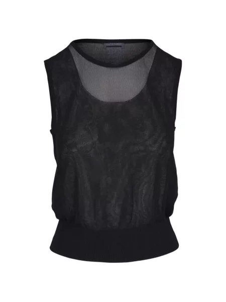 Top Akris Punto negru