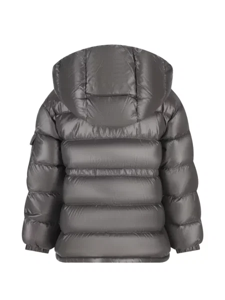 Kurtka dziecięca Moncler Enfant szara