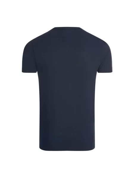 Koszulka Emporio Armani niebieska