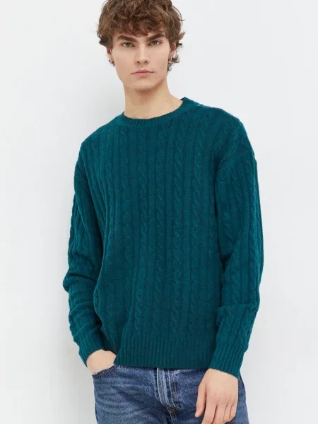 Pulover Hollister Co. zelena
