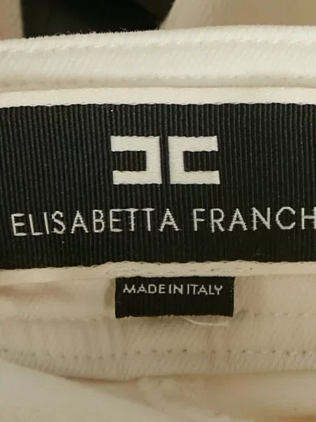 Blugi Elisabetta Franchi alb