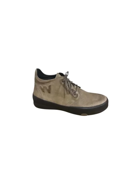Sneakersy Wolky zamszowe beżowe