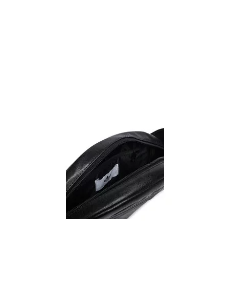 Torbica adidas Trefoil Bag Metallic crna
